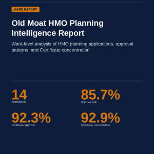 old moat hmo planning intelligence report