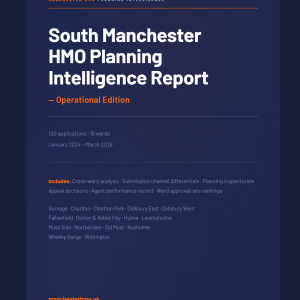 south manchester hmo planning intelligence report — operational edition